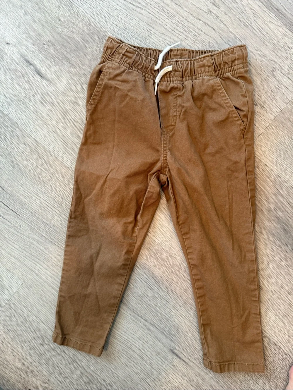 Old Navy Tan Pull-On Chino Pants for Kids
